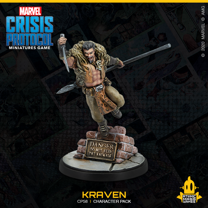 Marvel Crisis Protocol : Lizard and Kraven Character Pack